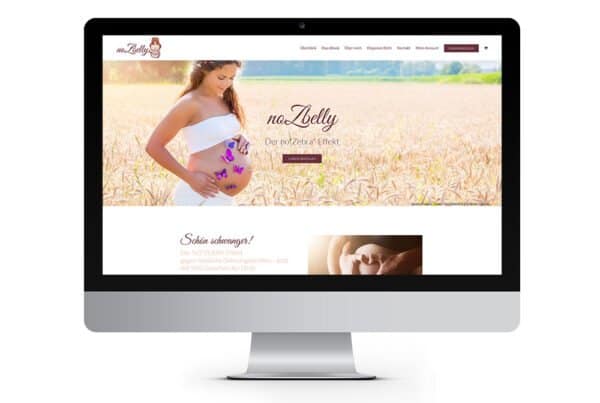 Webseite, Webdesign, responsive Webdesign noZbelly, Webdesign aus Eckernförde, Webdesigner Andrea Baitz