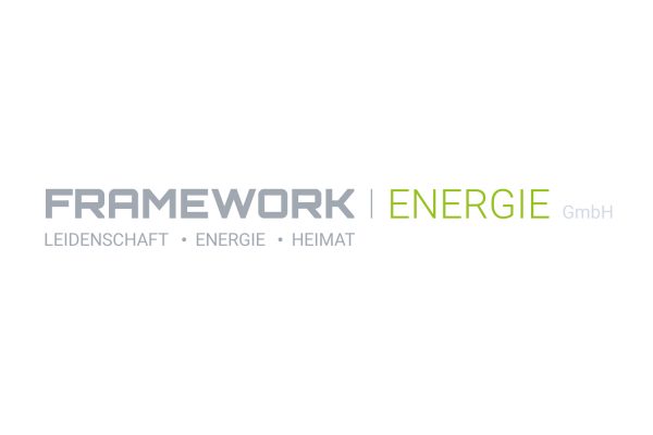 Logo Design / Logo Entwicklung / Logo Konzept für Framework Energie GmbH - Logo Design aus Eckernförde - Schleswig Holstein - Umgebung Kiel, Rendsburg, Eckernförde - Logo Designer Andrea Baitz