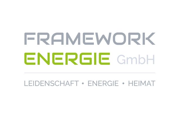 Logo Design / Logo Entwicklung / Logo Konzept für Framework Energie GmbH - Logo Design aus Eckernförde - Schleswig Holstein - Umgebung Kiel, Rendsburg, Eckernförde - Logo Designer Andrea Baitz