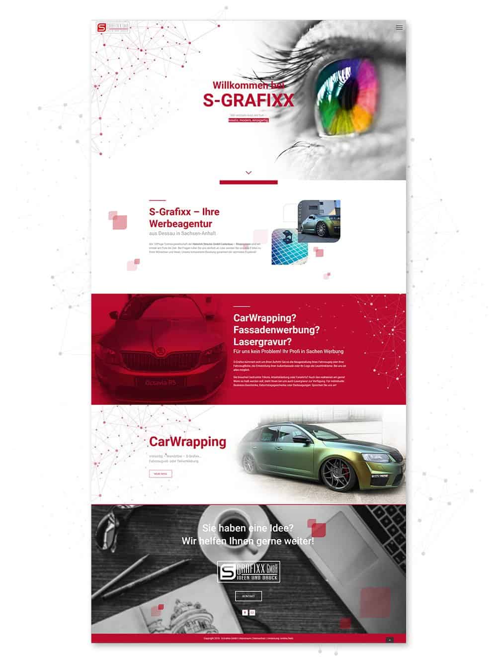 S-Grafixx, Werbeagentur Dessau, Sachsen-Anhalt, Webdesign, Webdesigner Andrea Baitz, Webdesigner Schleswig-Holstein, Eckernförde, Kiel, Webseitenerstellung