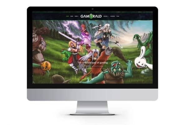 Webdesign und Webseitenerstellung Gamerald, Gamestudio aus Norderstedt, Nähe Hamburg