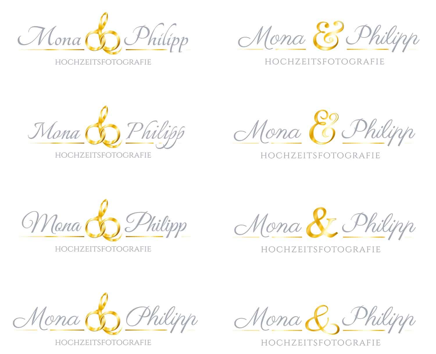 Mona und Philipp Hochzeitsfotografie Logo Design, Logo Designer, Andrea Baitz, Eckernförde, Logo Design Schleswig-Holstein, Logo Design Eckernförde, Logodesign, Raum Schleswig, Rendsburg, Flensburg, Hamburg, Firmen Logo Design