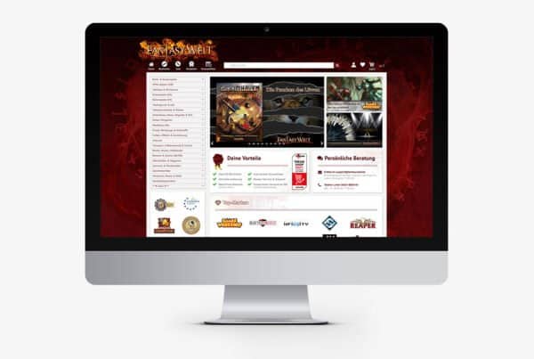 Fantasywelt Onlineshop Webdesign, Logodesign, Andrea Baitz Webdesigner, Dessau-Roßlau, Sachsen-Anhalt, Leipzig, Berlin, Magdeburg